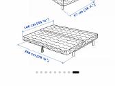 Parduodama mazai naudota Ikea sofa -lova - nuotraukos Nr. 2