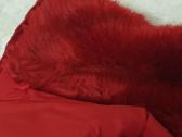 Raudona šilta Bershka striukė - nuotraukos Nr. 8