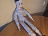 Vintažinė porcelianinė lėlė Pierrot (Pjero / Liūdn - nuotraukos Nr. 4