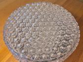 Vintažinis stiklinis lubinis šviestuvas (Ice Glass - nuotraukos Nr. 3