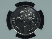 1 litas 1997 m. Ngc Ms 63 Lietuvos bankui 75 - nuotraukos Nr. 6