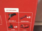 Milwaukee M12 Fbfl10 juostinis šlifuoklis - nuotraukos Nr. 3