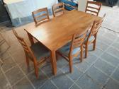 Ąžuolinis Stalas 160-252cm, iš Danijos - nuotraukos Nr. 10