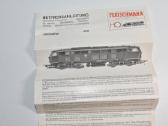 Fleischmann dyzelinis lokomotyvas Br 218 - nuotraukos Nr. 5