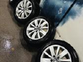Parduodamas VW R16 ratų komplektas su žieminėmis - nuotraukos Nr. 3