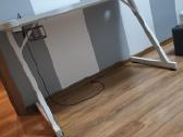 Baltas žaidimų / kompiuterio stalas (Gaming Desk) - nuotraukos Nr. 3