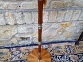 Vintažinis Art Nouveau riešutmedžšio toršeras - nuotraukos Nr. 24