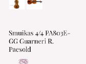 Smuikas 4/4 Pa803e-as Stradivari R. Paesold - nuotraukos Nr. 10