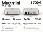 Apple Mac mini M4 Pro 14 Cpu/20 Gpu 24 GB RAM - nuotraukos Nr. 2