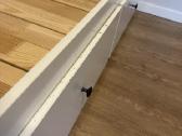 Lova Ikea Hemnes Kušetės rėmas su 3 stalčiais, bal - nuotraukos Nr. 3