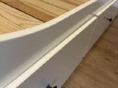 Lova Ikea Hemnes Kušetės rėmas su 3 stalčiais, bal - nuotraukos Nr. 4