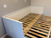 Lova Ikea Hemnes Kušetės rėmas su 3 stalčiais, bal - nuotraukos Nr. 5