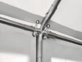 Pvc palapinė paviljonas Zeltpro 4x8, balta/pilka - nuotraukos Nr. 8