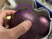 Kalėdiniai žaisliukai su ausko detalem 4 vnt. - nuotraukos Nr. 9