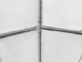 Pvc palapinė paviljonas Zeltpro 5x10, balta/pilka - nuotraukos Nr. 10