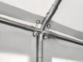 Pvc palapinė paviljonas Zeltpro 6x12, balta/pilka - nuotraukos Nr. 5