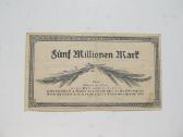5 milijonai markiu , Wiesbaden Vokietija , 1923 - nuotraukos Nr. 2