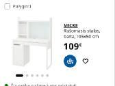 Atiduodu Ikea Micke rašomąjį stalą - nuotraukos Nr. 8