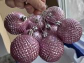 Blizgantys mėlyni kalėdiniai žaisliukai 8vnt. - nuotraukos Nr. 20