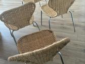 Ikea kėdės rotangas 4 vnt. - nuotraukos Nr. 2