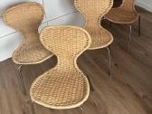 Ikea kėdės rotangas 4 vnt. - nuotraukos Nr. 4