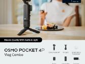 Dji Osmo Pocket 4p – Standard / Vlog Combo - nuotraukos Nr. 2