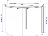 Parduodamas valgomojo stalas Ikea Vihals - nuotraukos Nr. 6