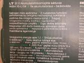 Parkside akumuliatorinis 20v perforatorius - nuotraukos Nr. 5