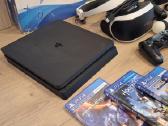 Playstation 4 slim + vr rinkinys + 9 žaidimai - nuotraukos Nr. 3