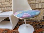 Vintažinė mid century autorinė kėdė "Tulip" - nuotraukos Nr. 10