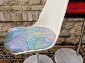 Vintažinė mid century autorinė kėdė "Tulip" - nuotraukos Nr. 12