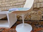 Vintažinė mid century autorinė kėdė "Tulip" - nuotraukos Nr. 18