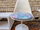 Vintažinė mid century autorinė kėdė "Tulip" - nuotraukos Nr. 20