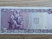 1993 metų 5 litai Unc Jablonskis Gac - nuotraukos Nr. 2
