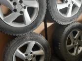 Mazda ratlankiai r16 su padangomis Hankook 215/65 - nuotraukos Nr. 2