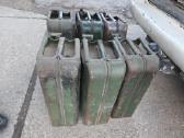 Metaliniai kariniai kanistrai 20 L–6 vnt. - nuotraukos Nr. 4