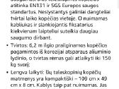 Teleskopinės kopėčios ,6,2 m - nuotraukos Nr. 4