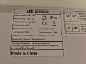 Vonios LED veidrodis 50*70,(anti-fog) - nuotraukos Nr. 3