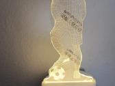 3D LED futbolininko lempa. Dekoracija - dovana - nuotraukos Nr. 3