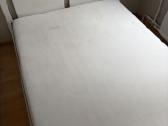 Balta lova 160 200 cm su Ikea čiužiniu - nuotraukos Nr. 4