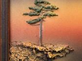 Reljefinis paveikslas „Saulėlydis pajūryje“40x18cm - nuotraukos Nr. 2