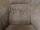 2 rudi barhato medžiagos prabangūs foteliai. - nuotraukos Nr. 5
