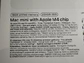 Mac Mini M4 16/256 - nuotraukos Nr. 5