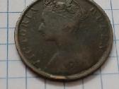Honkongas. 1 cent. 1901 - nuotraukos Nr. 2