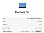 Puikus MacBook Pro M4 14" su garantija - nuotraukos Nr. 7