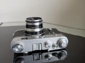 Juostinis fotoaparatas Fed-3 su originaliu odiniu - nuotraukos Nr. 3