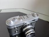 Juostinis fotoaparatas Fed-3 su originaliu odiniu - nuotraukos Nr. 6