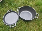 Ketaus puodas su ketaus dangčiu 4,0 litrų Brizoll - nuotraukos Nr. 6