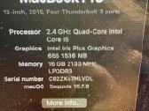 MacBook Pro 13 2019 16gb - nuotraukos Nr. 5