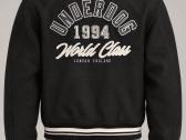 Juoda „bershka“ varsity stiliaus striukė - nuotraukos Nr. 3